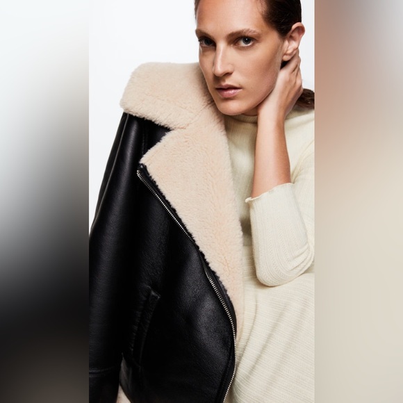 Mango Cream knit midi Dress - Picture 4 of 11